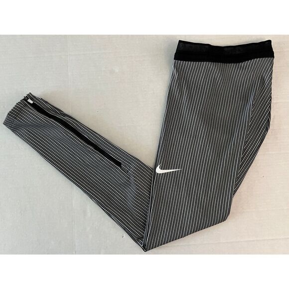 Nike AO8491-000 Pro Elite Official Racing Tights Mens Sz Medium Black White - Picture 3 of 8
